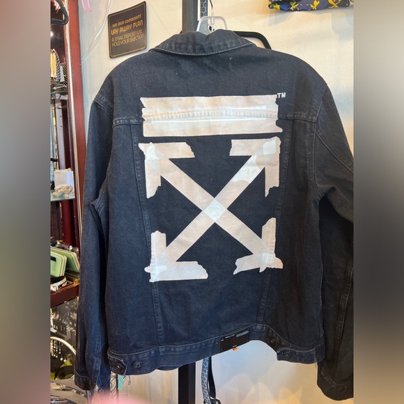 OFF WHITE Jean jacket - Picture 1 of 8